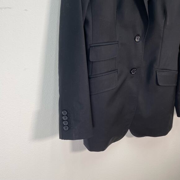 Vintage Dolce & Gabbana Suit Blazer Skirt Set Black Womens IT 46 - Picture 2 of 13